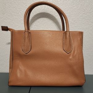 A New Day faux leather tan medium purse